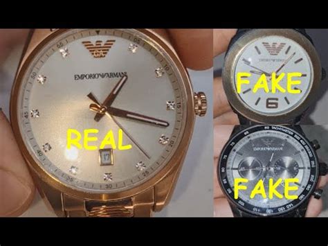 emporio armani watch real or fake|emporio armani watches lowest price.